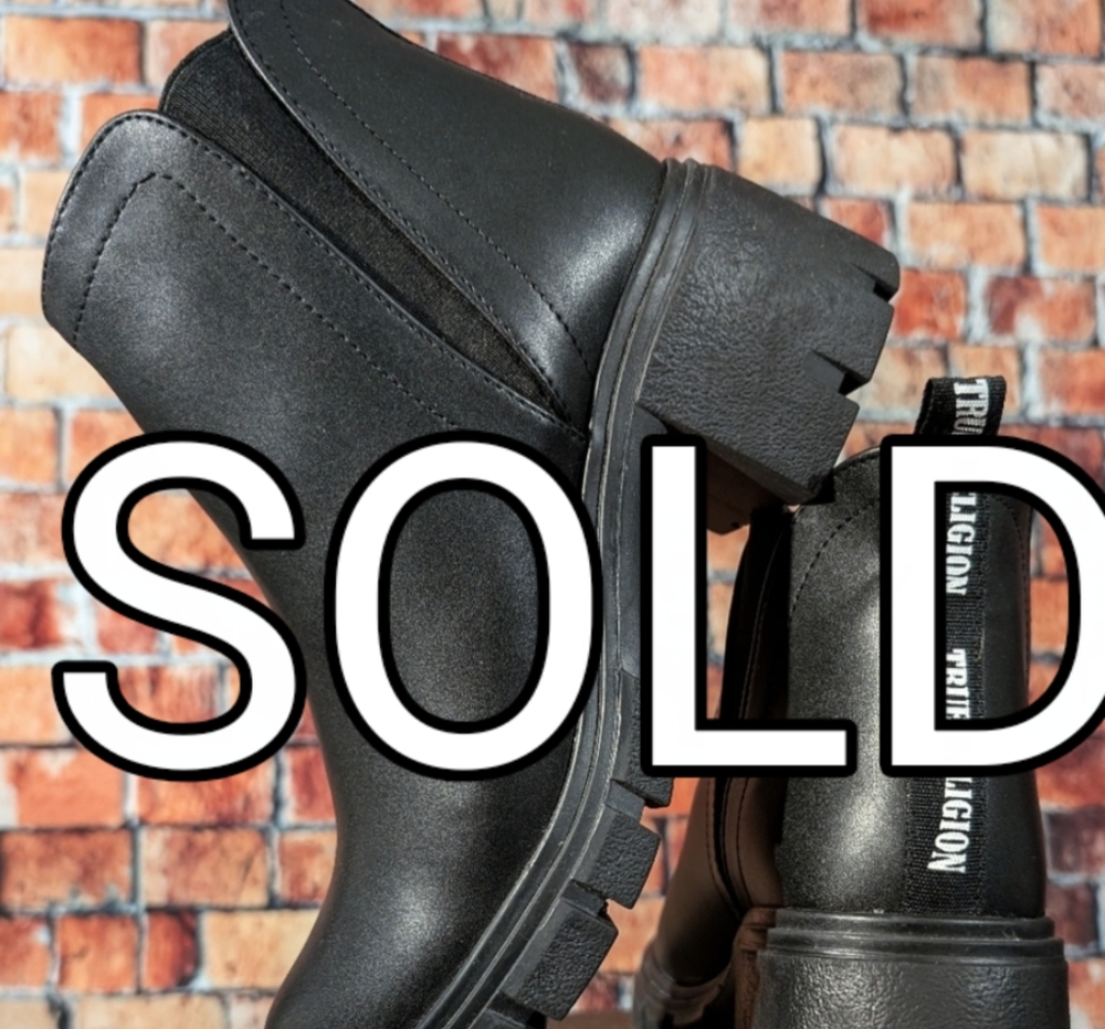 [SOLD] 🐦‍⬛True Religion Classic Boot